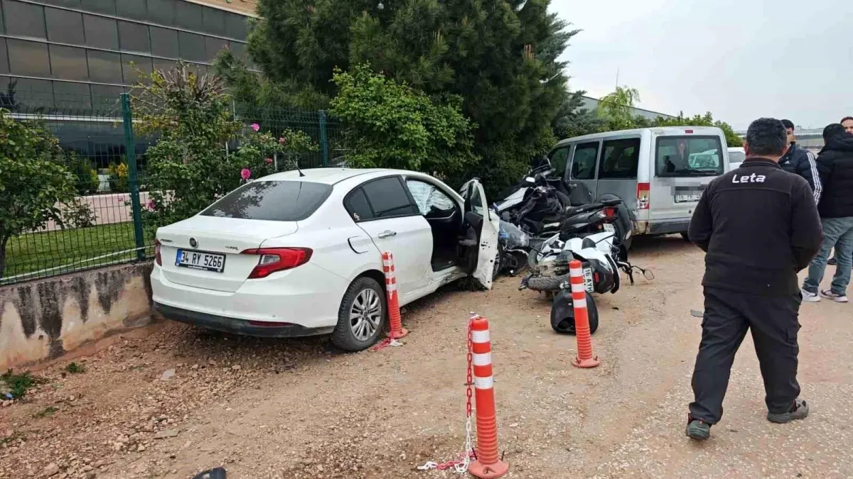 İnegöl’de Trafik Kazası: 4 Yaralı