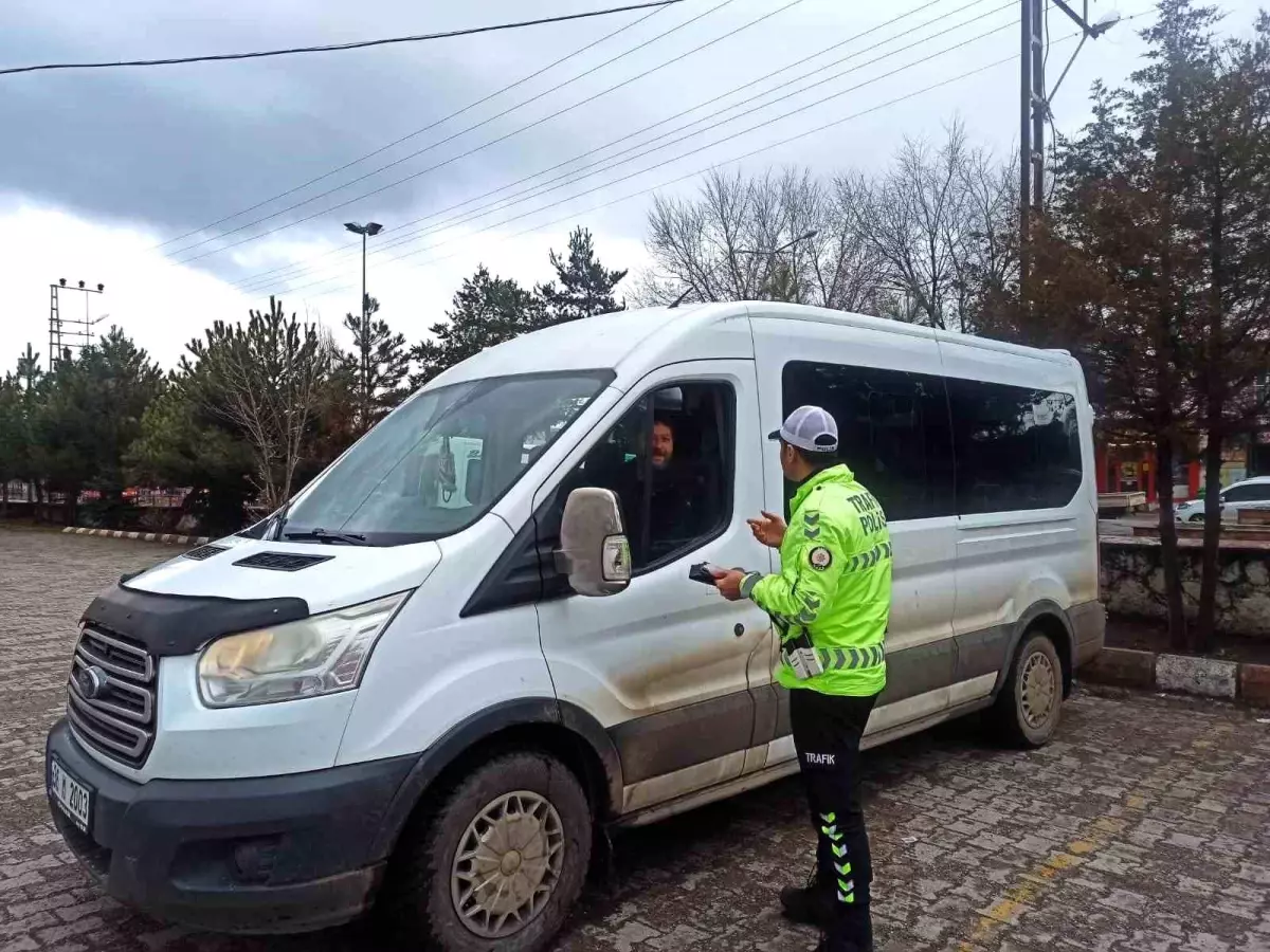 Kars’ta Öğrenci Servisleri Kontrol Altında