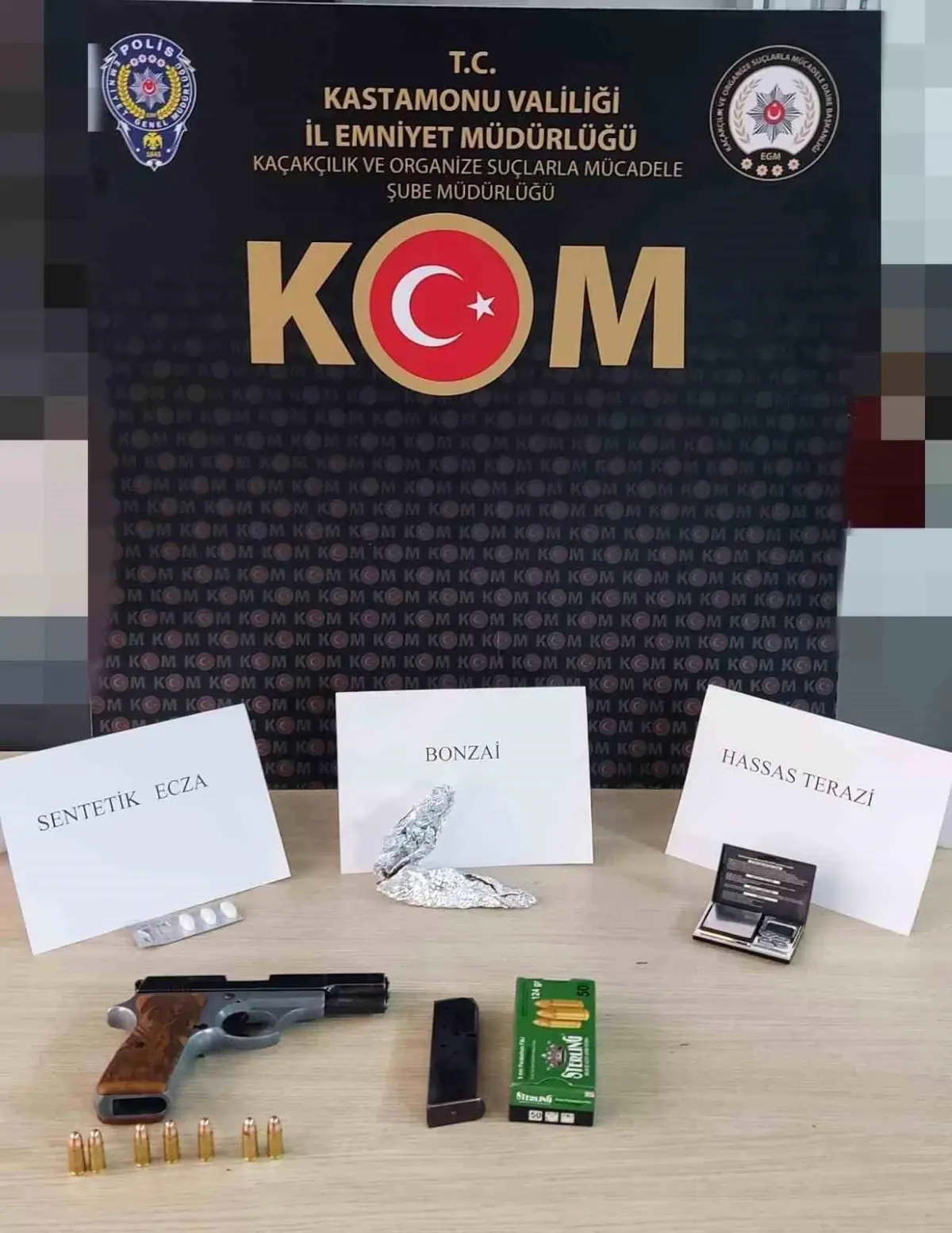 Kastamonu’da Operasyon: 4 Gözaltı