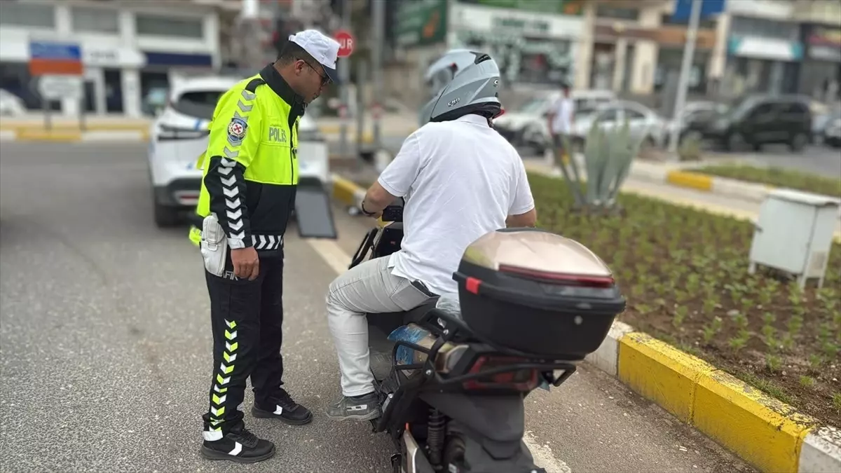Mardin’de Motosiklet Kontrolleri