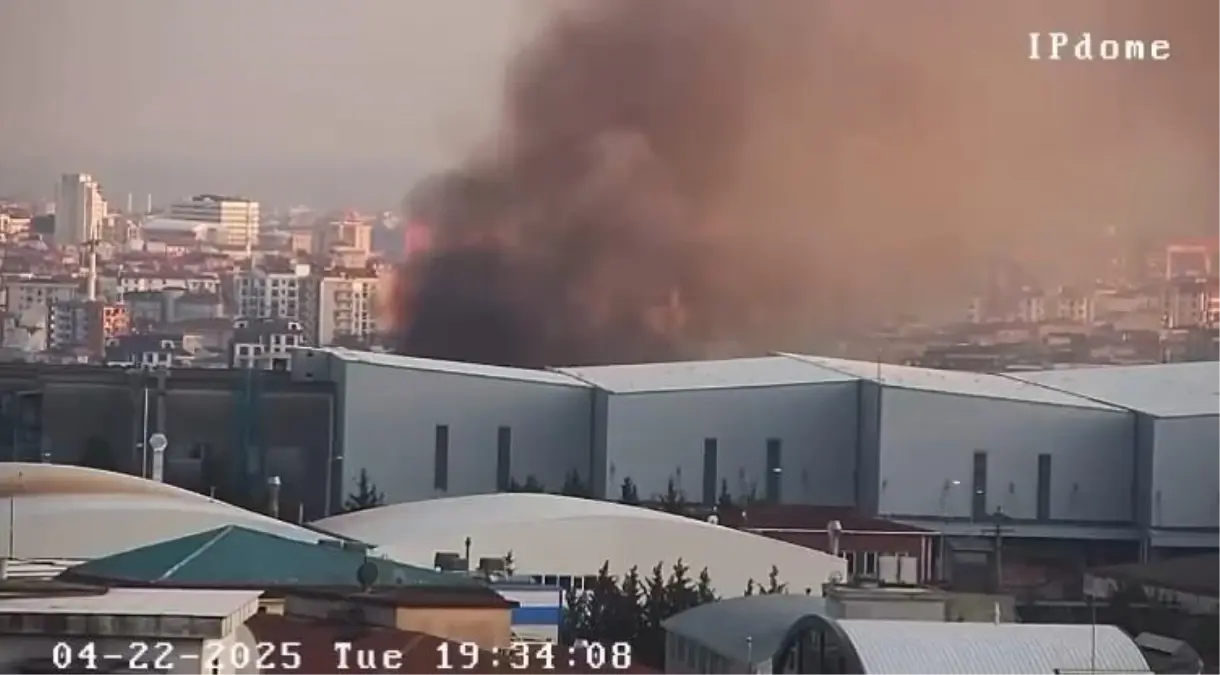 Pendik’te Yangın