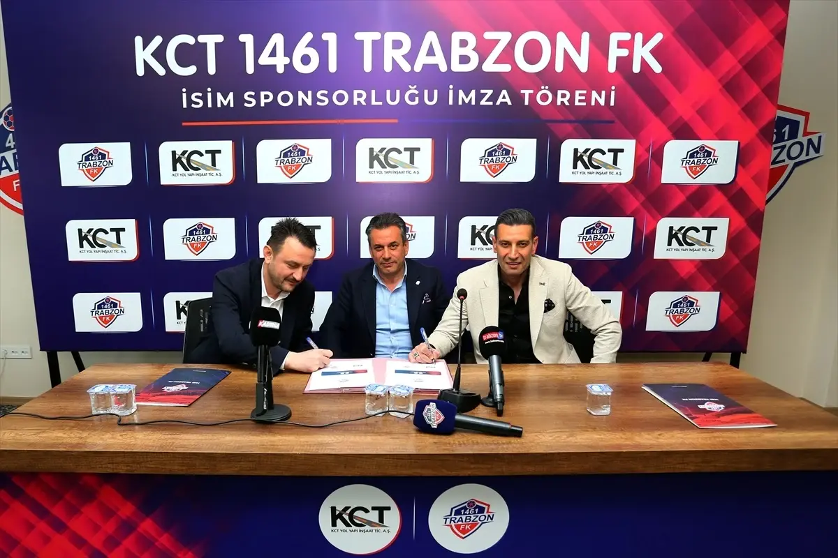 1461 Trabzon FK’ya KCT’den Sponsor Takviyesi