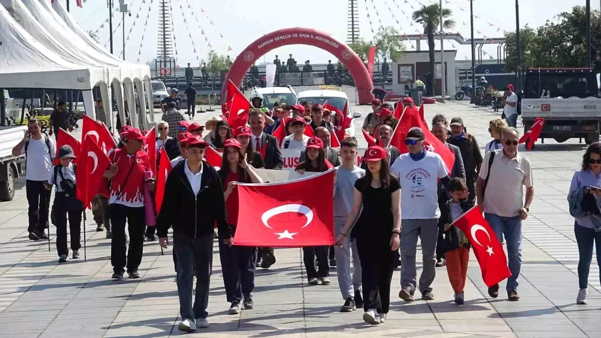 15. Ulusal Kurtuluş Çabası Yürüyüşü Başladı