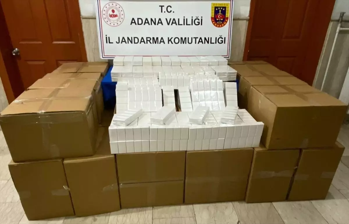 Adana’da 16 Bin Paket Makaron Ele Geçirildi
