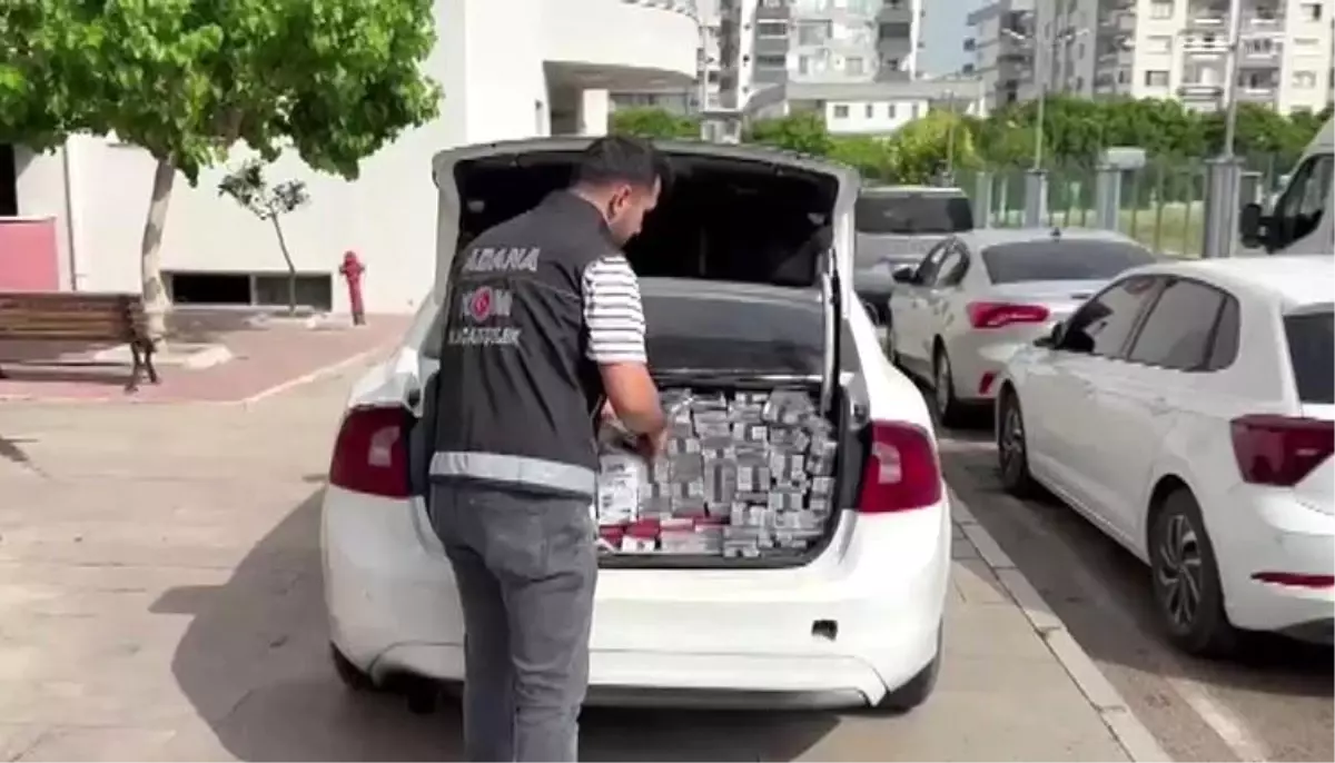 Adana’da Kaçak Sigara Operasyonu