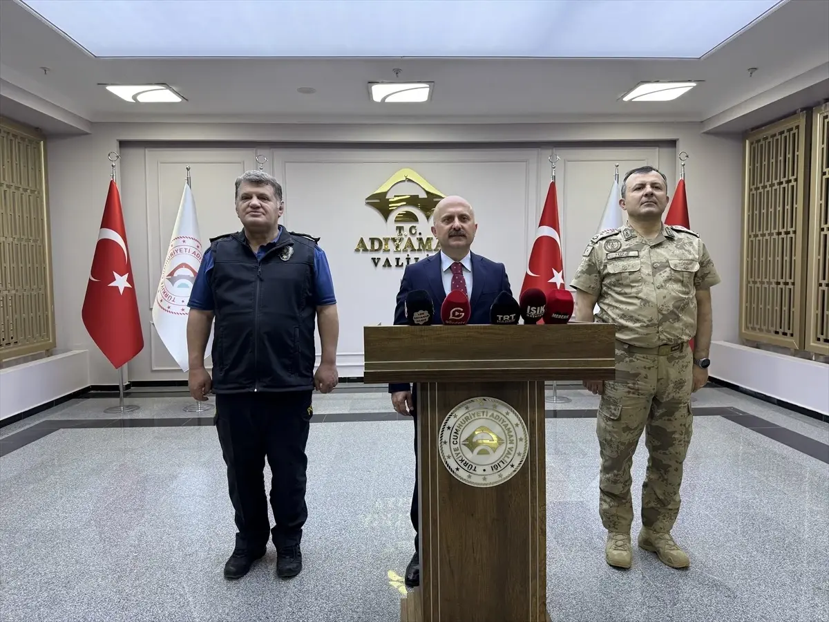 Adıyaman’da Asayiş Bilgileri Açıklandı
