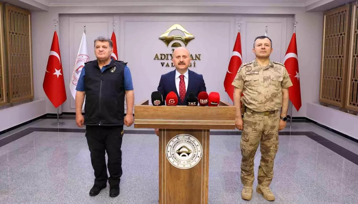 Adıyaman’da Güvenlik Toplantısı Yapıldı