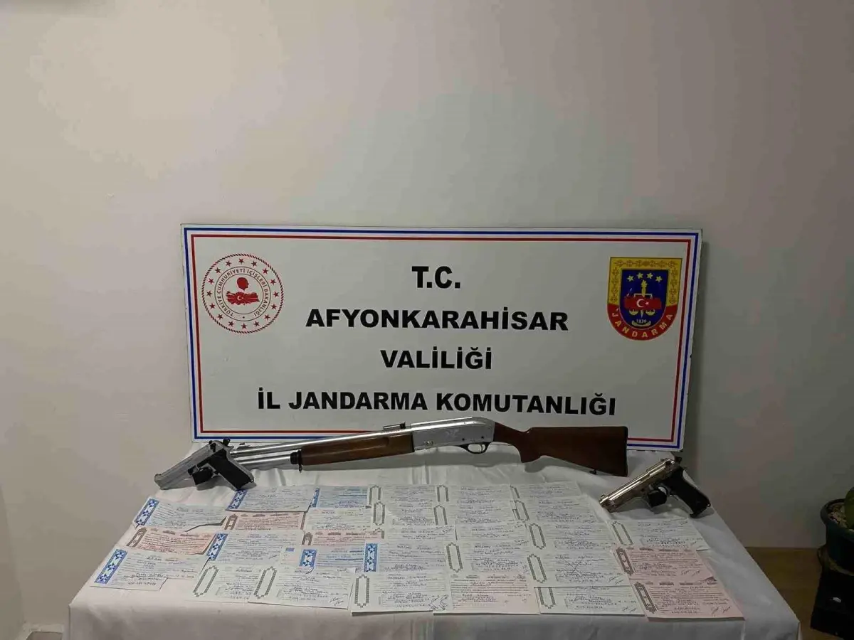 Afyonkarahisar’da Tefecilik Operasyonu