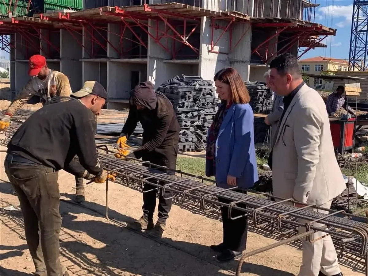 AK Parti Edirne Milletvekili Aksal, İpsala’da incelemelerde bulundu