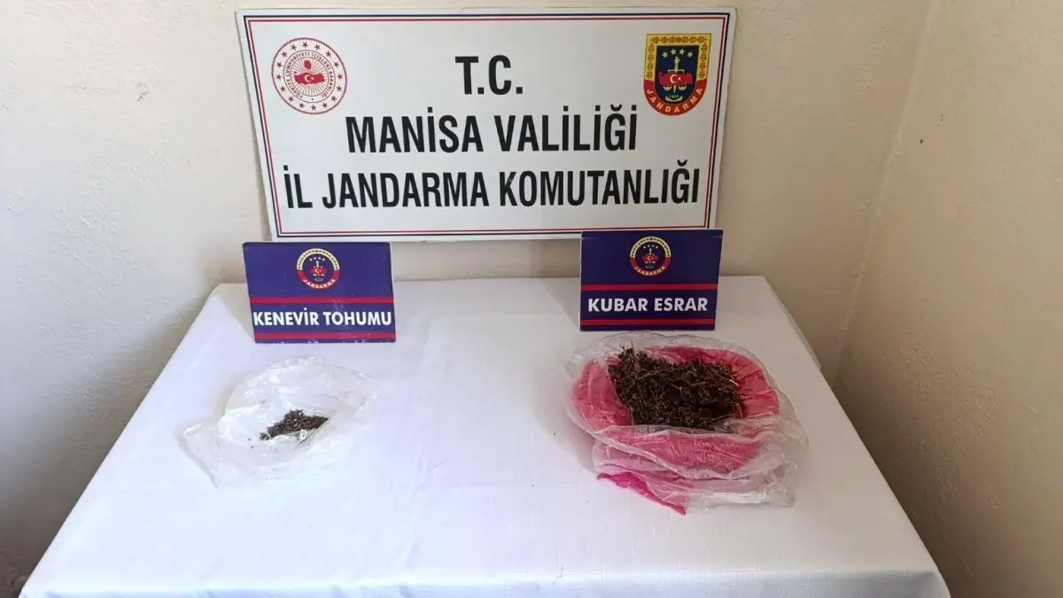 Alaşehir’de Uyuşturucu Operasyonu