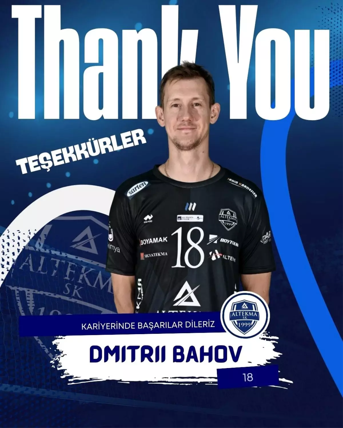 Altekma, Dmitrii Bahov ile yollarını ayırdı
