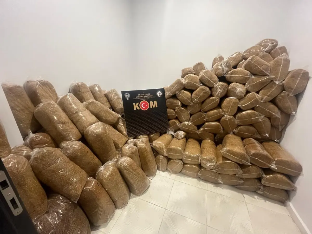 Amasya’da 1.5 Milyon TL’lik Kaçak Tütün Ele Geçirildi