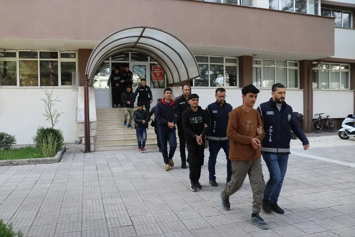 Amasya’da Sistemsiz Göçmen Operasyonu