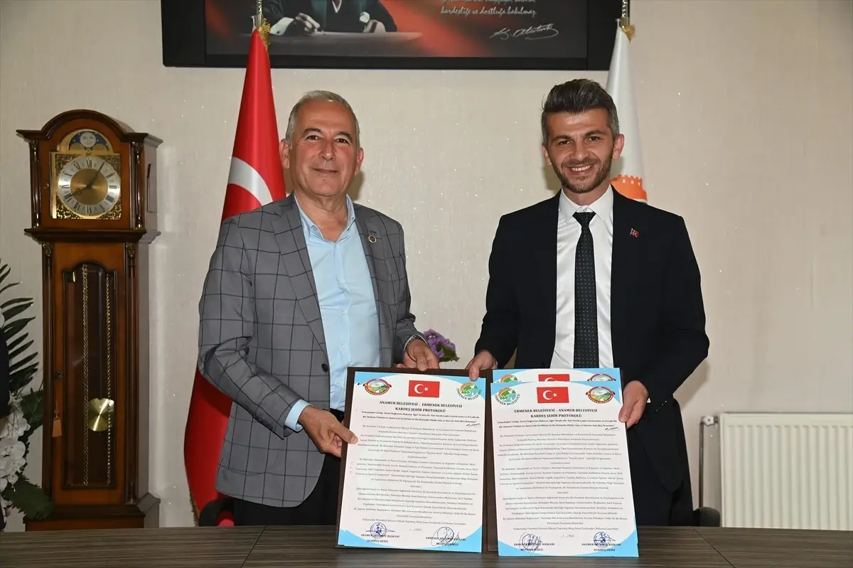 Anamur ve Ermenek Kardeş Kent Oldu