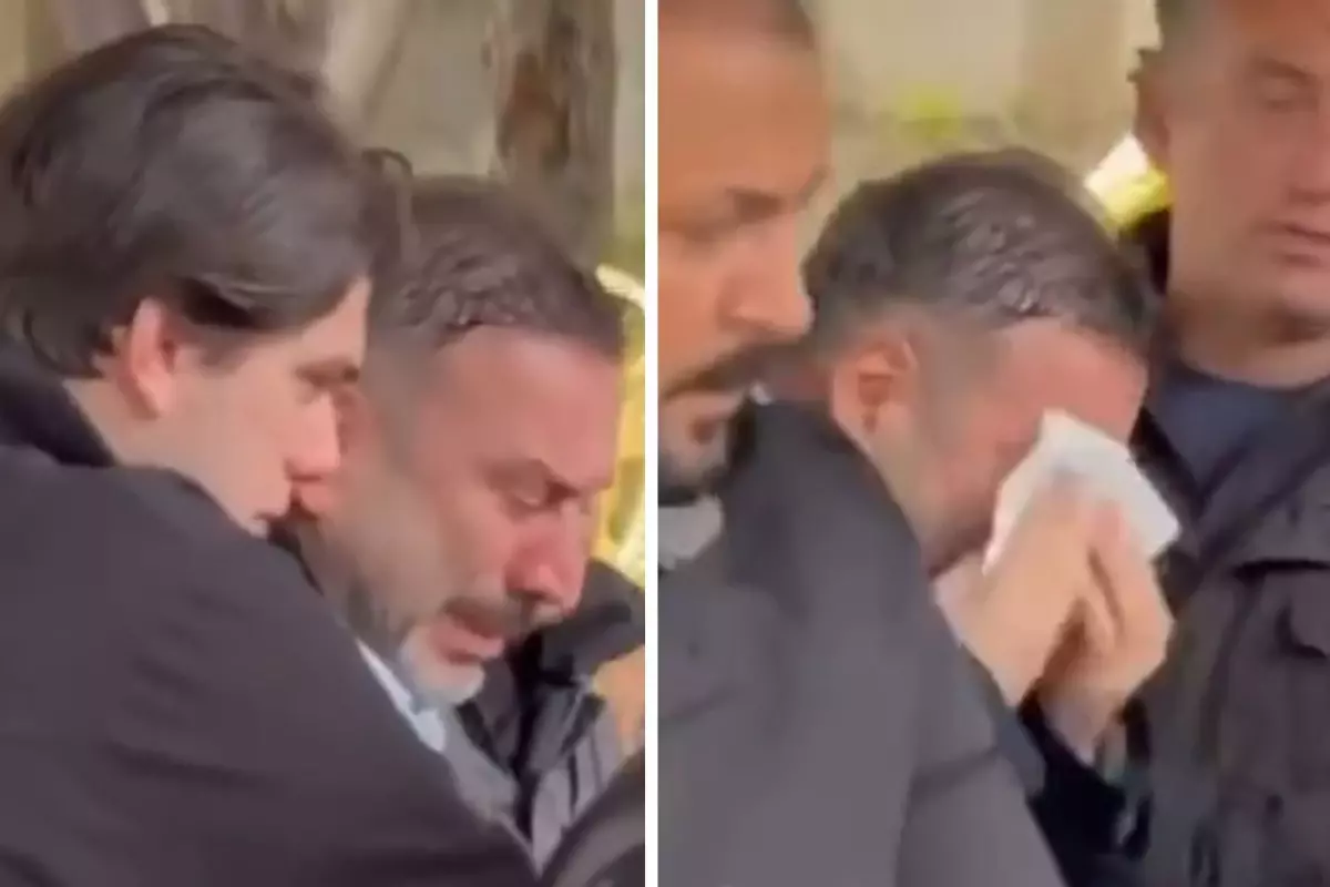 Annesini toprağa veren Ertem Şener hüngür hüngür ağladı
