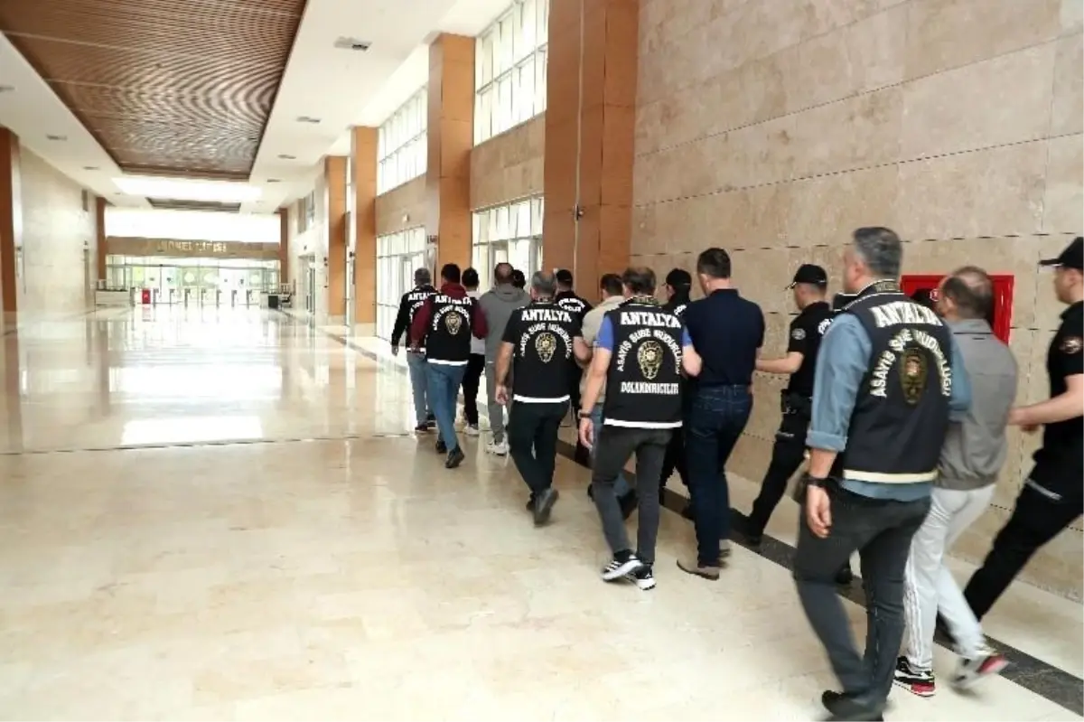 Antalya’da Asayiş Uygulamaları: 3.790 Gözaltı
