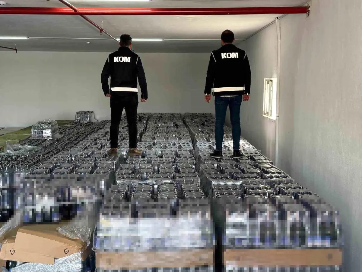 Antalya’da Büyük Kaçakçılık Operasyonu