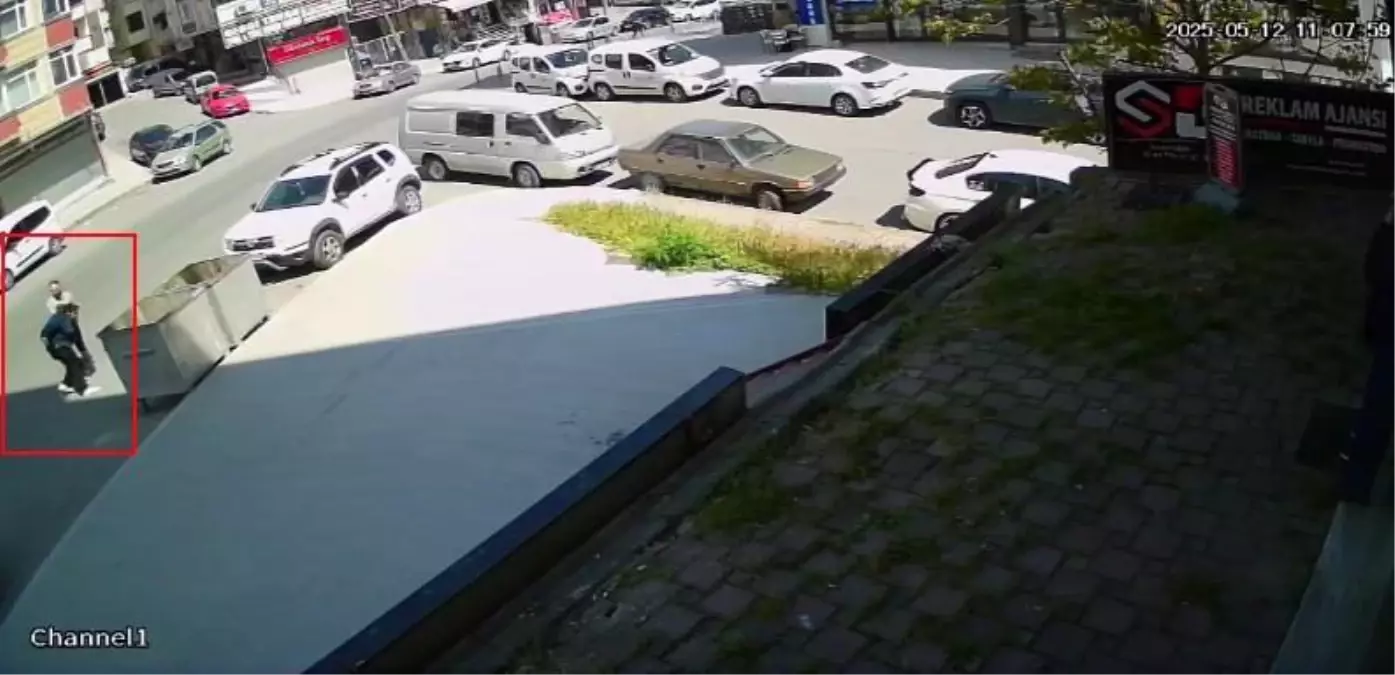 Arnavutköy’de Hırsızlık Anı Güvenlik Kamerasında