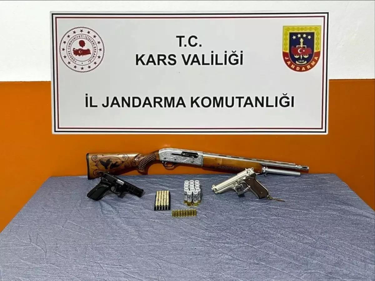 Arpaçay’da Silah Operasyonu