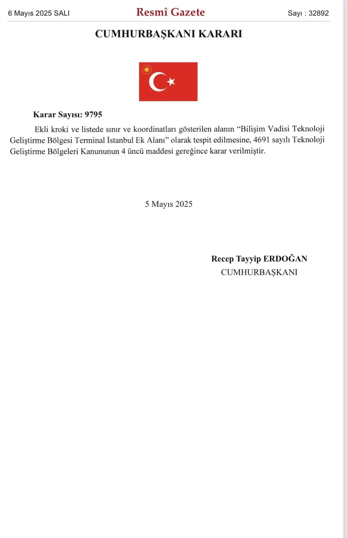Atatürk Havalimanı terminal binaları ‘teknopark’ ilan edildi