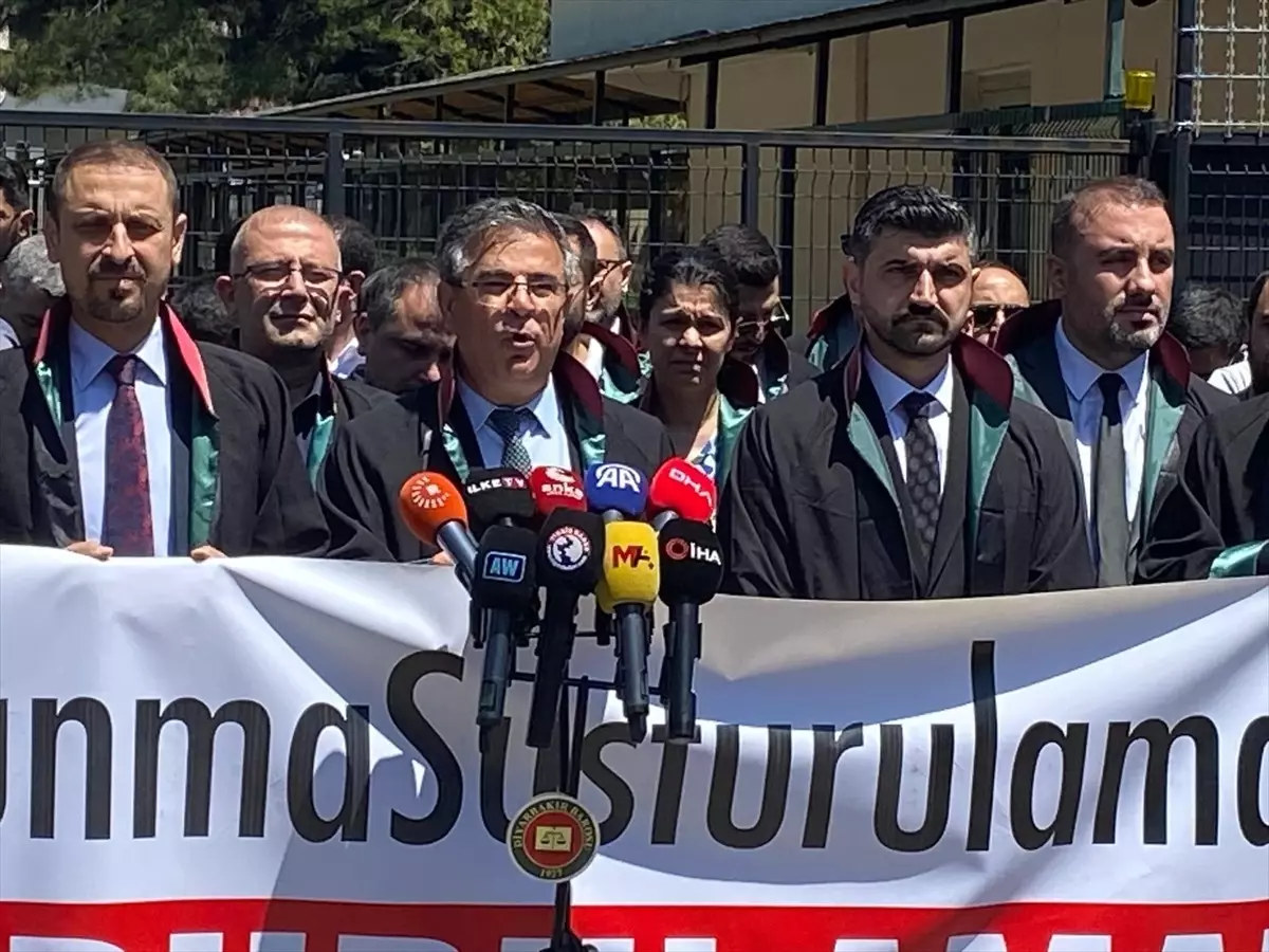 Avukata Akına Diyarbakır Barosu’ndan Reaksiyon