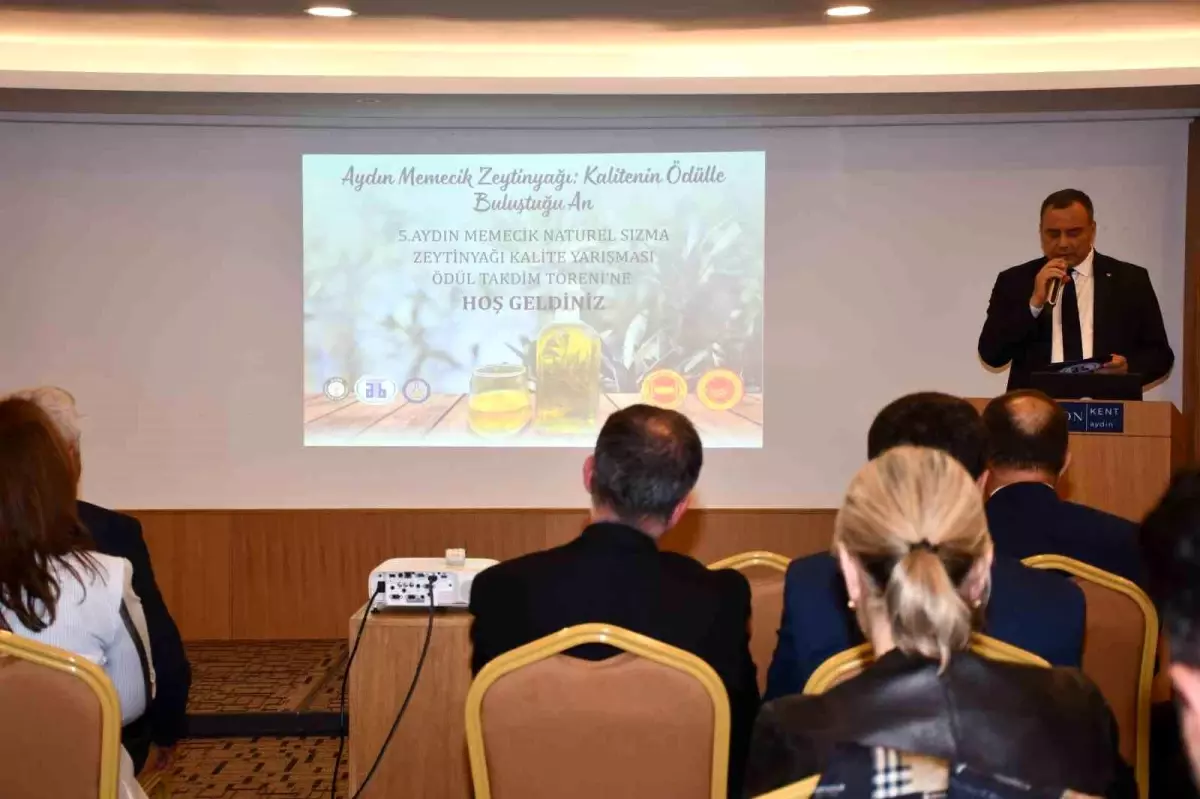 Aydın Memecik Zeytinyağı Kalite Müsabakası Sonuçlandı