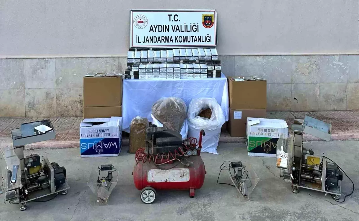 Aydın’da Kaçak Sigara Baskını