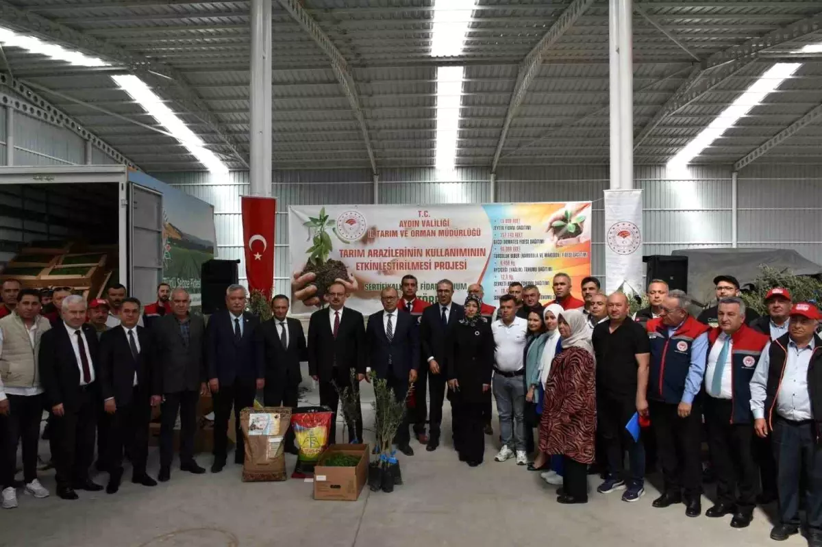 Aydın’da Tarım Projesi Hayata Geçti