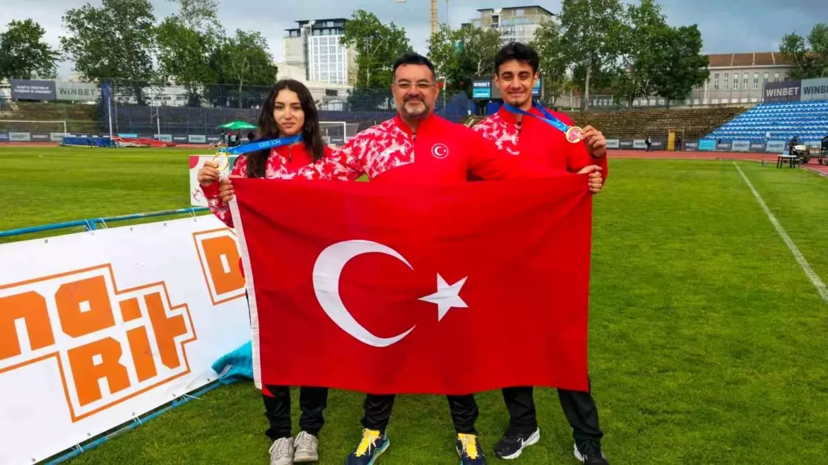 Aydınlı Atletler Bulgaristan’da Tarih Yazdı