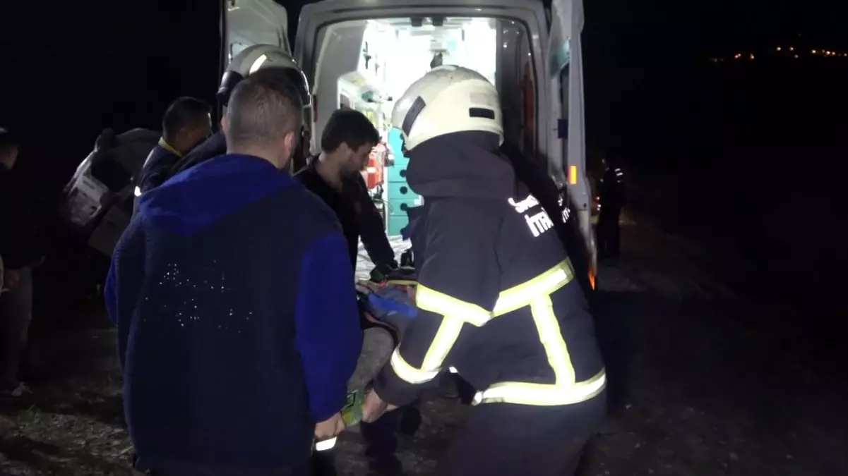 Bafra’da Minibüs Kazası: 1 Meyyit, 4 Yaralı