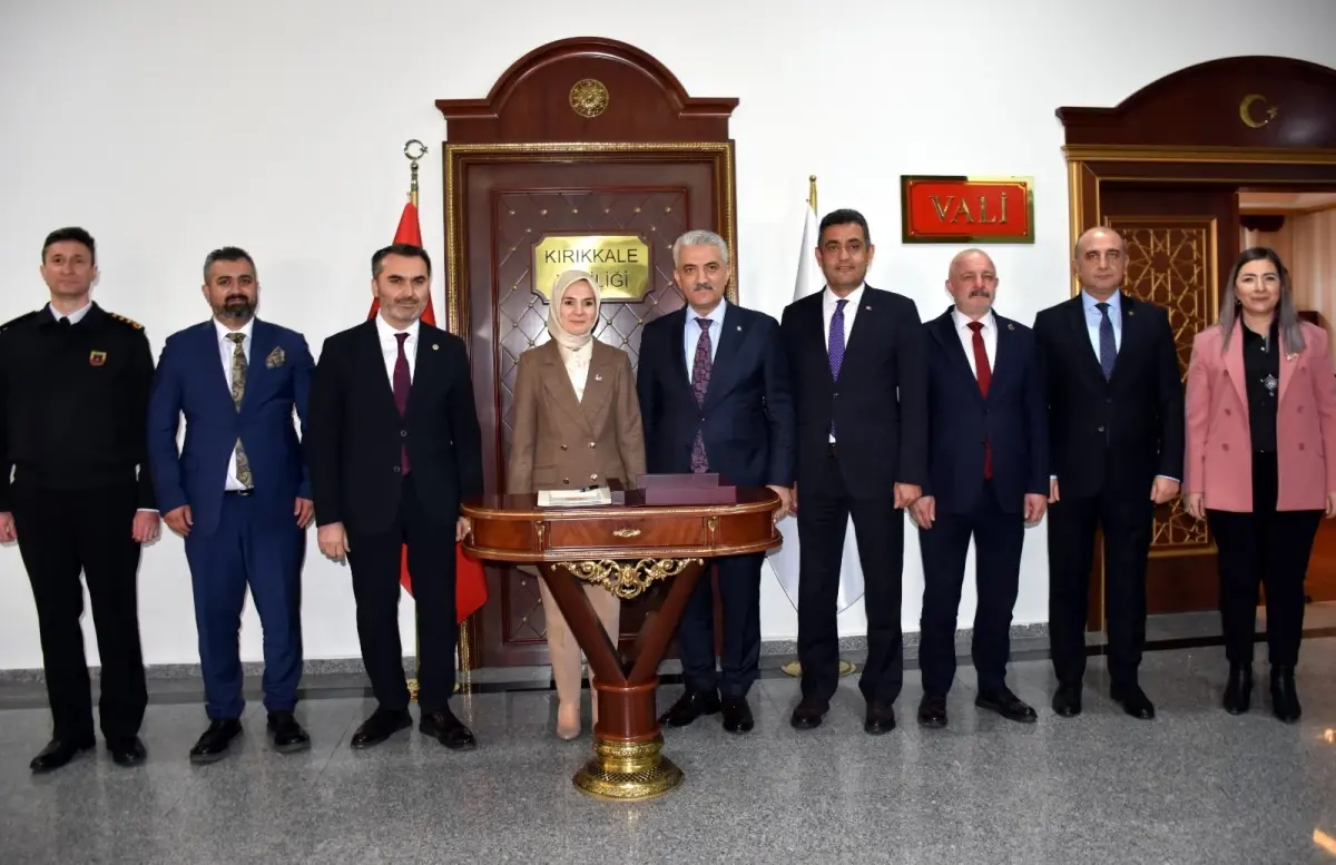 Bakan Göktaş Kırıkkale’de Ziyaretlerde Bulundu