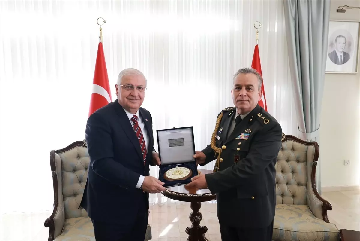 Bakan Güler, KKTC Büyükelçiliği’ni Ziyaret Etti