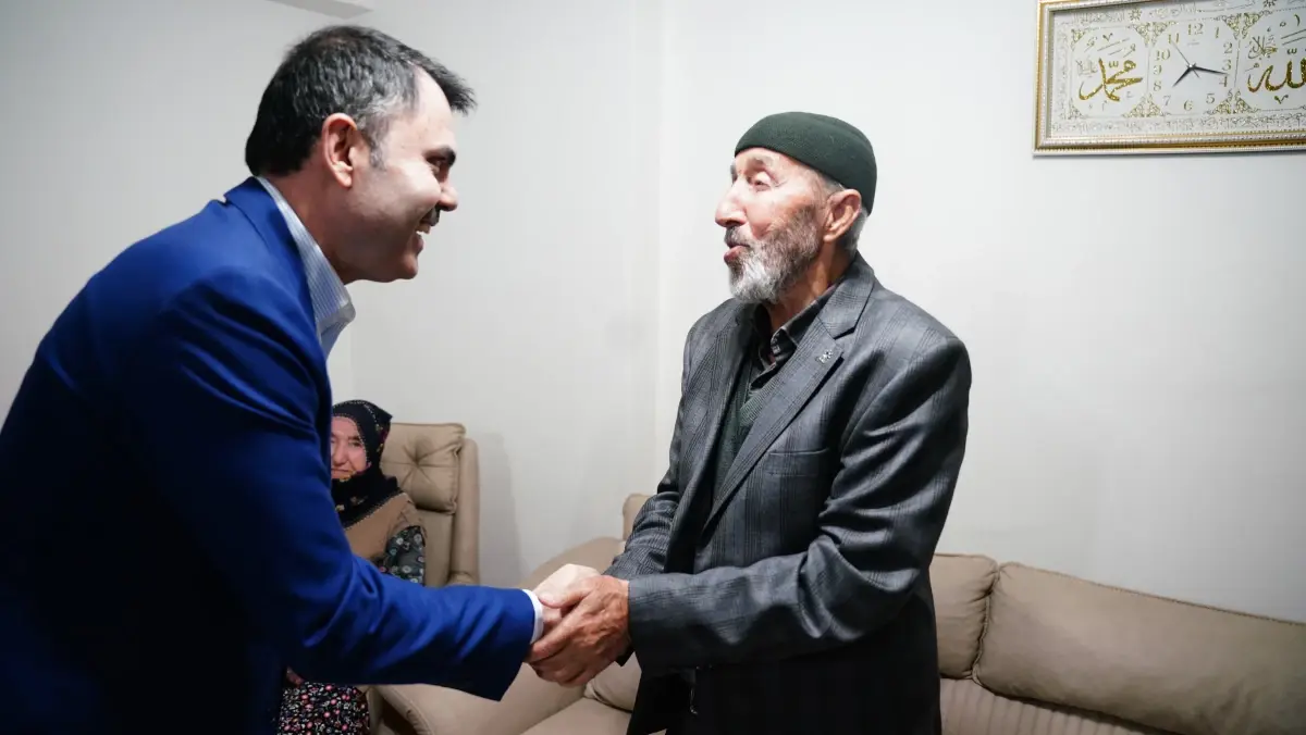 Bakan Kurum, Malatya’da Yeni Köy Konutlarına Ziyaret Etti