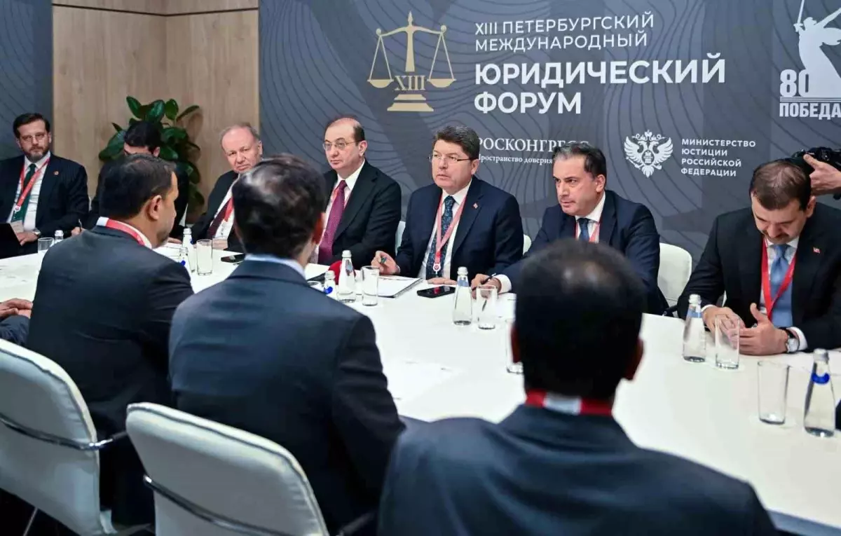 Bakan Tunç’tan Rusya’da Adli İşbirliği Görüşmeleri
