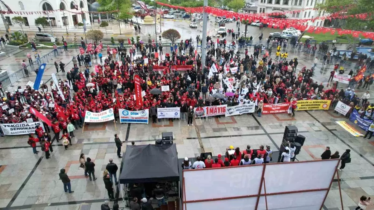 Bandırma’da 1 Mayıs Personel Bayramı Coşkuyla Kutlandı