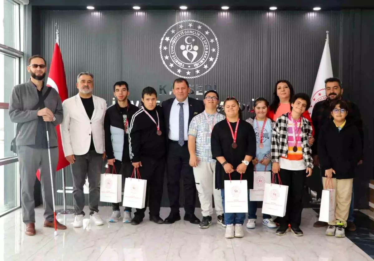 Başarılı Sportmenler Kayseri’de Ziyaret