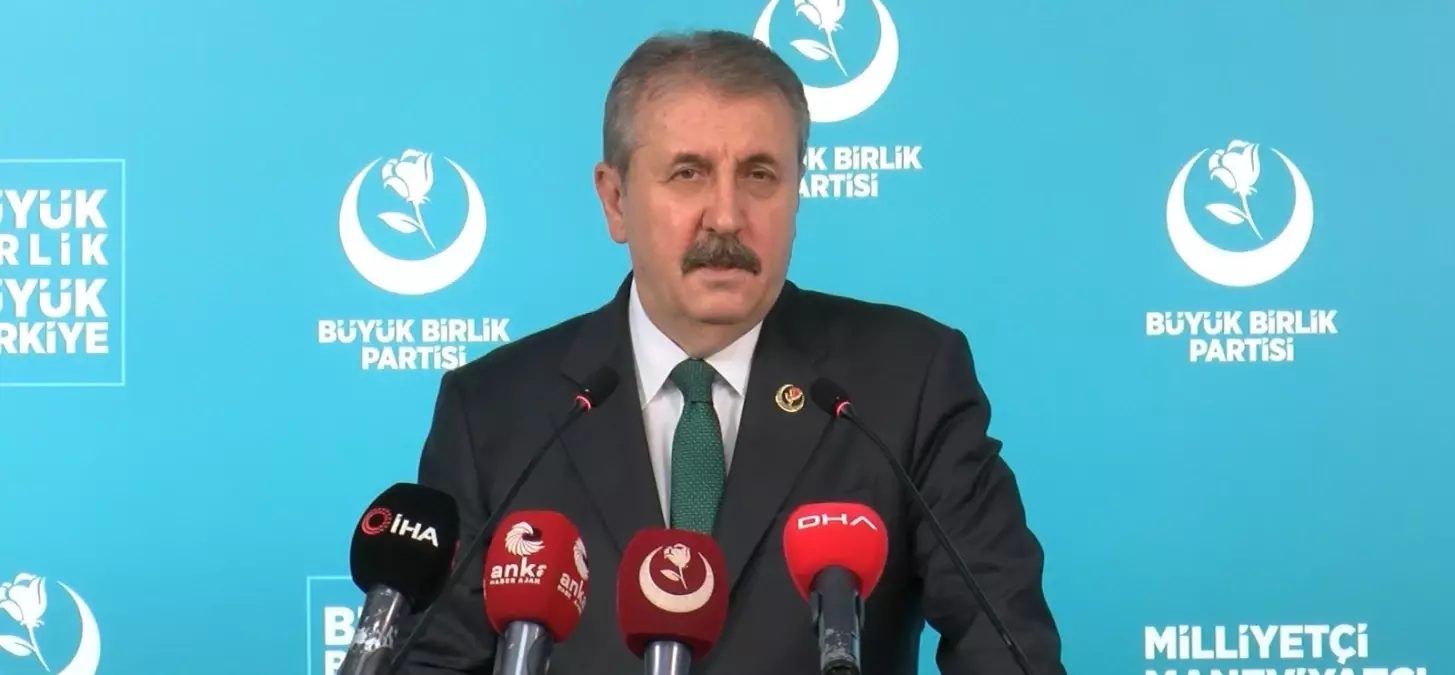 BBP Genel Başkanı Destici: ‘Bu ülkede bir Kürt sorunu yoktur, terör sorunu vardır’