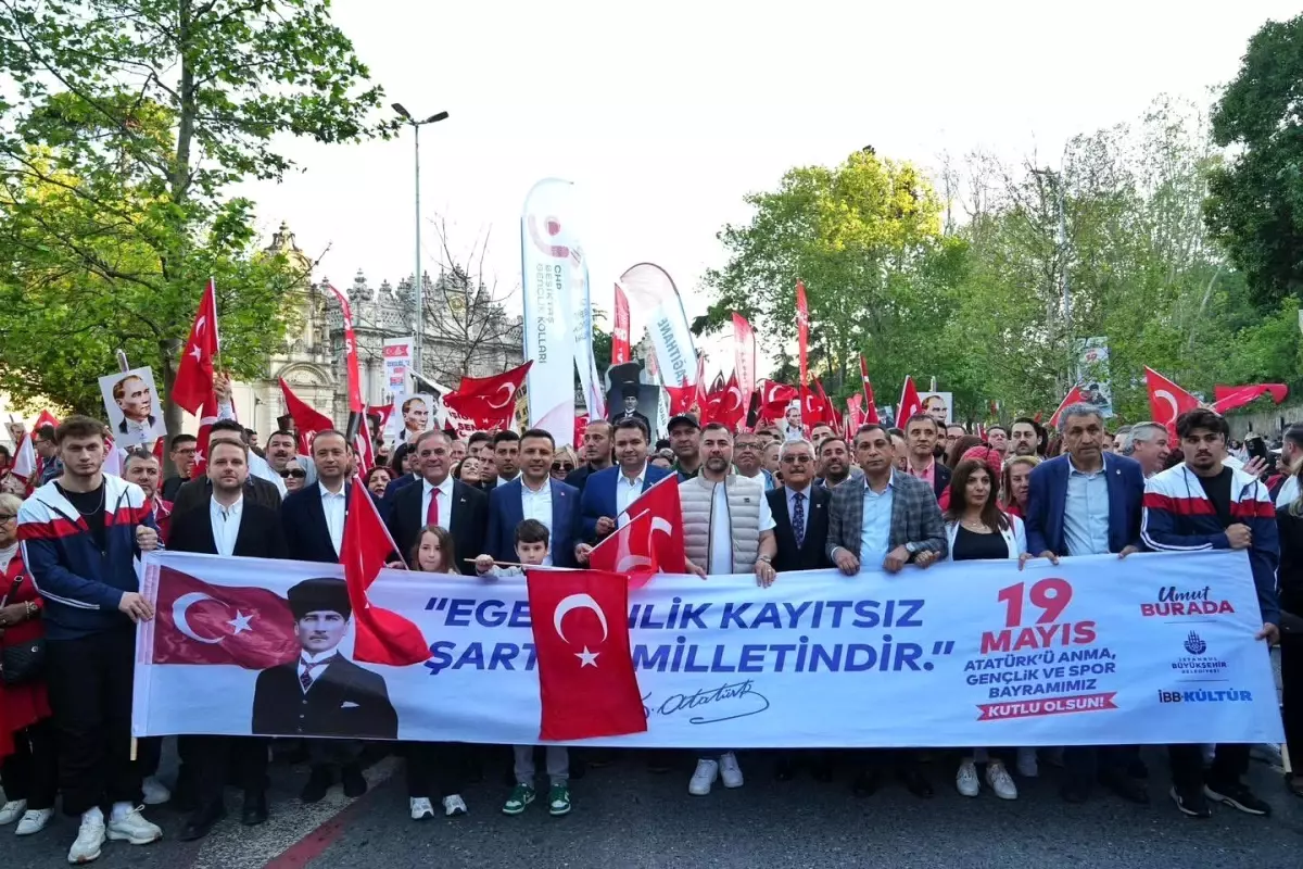 Beşiktaş’ta 19 Mayıs Coşkusu: Gençler Şenliğe Akın Etti