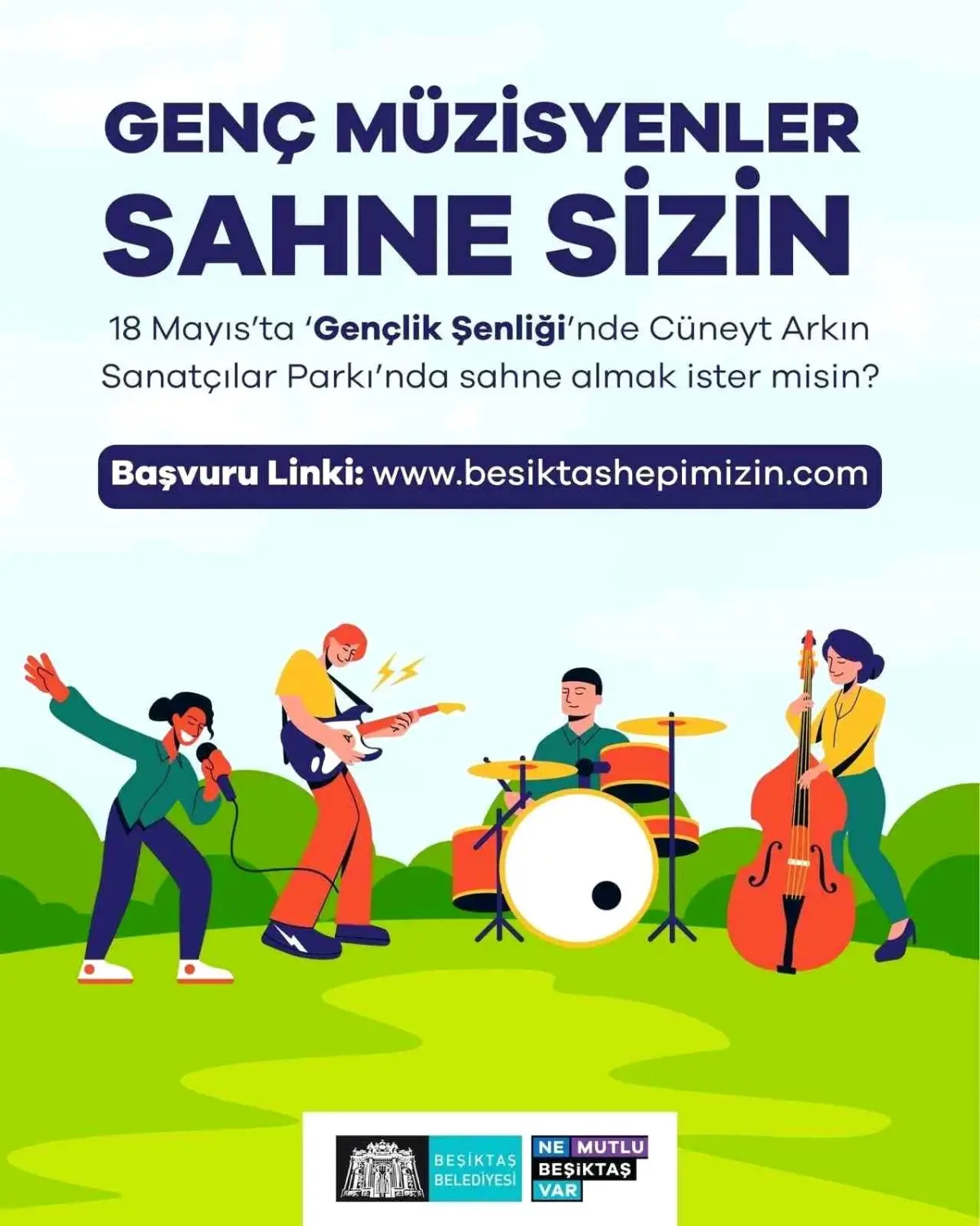 Beşiktaş’ta Gençlik Şenliği Düzenleniyor