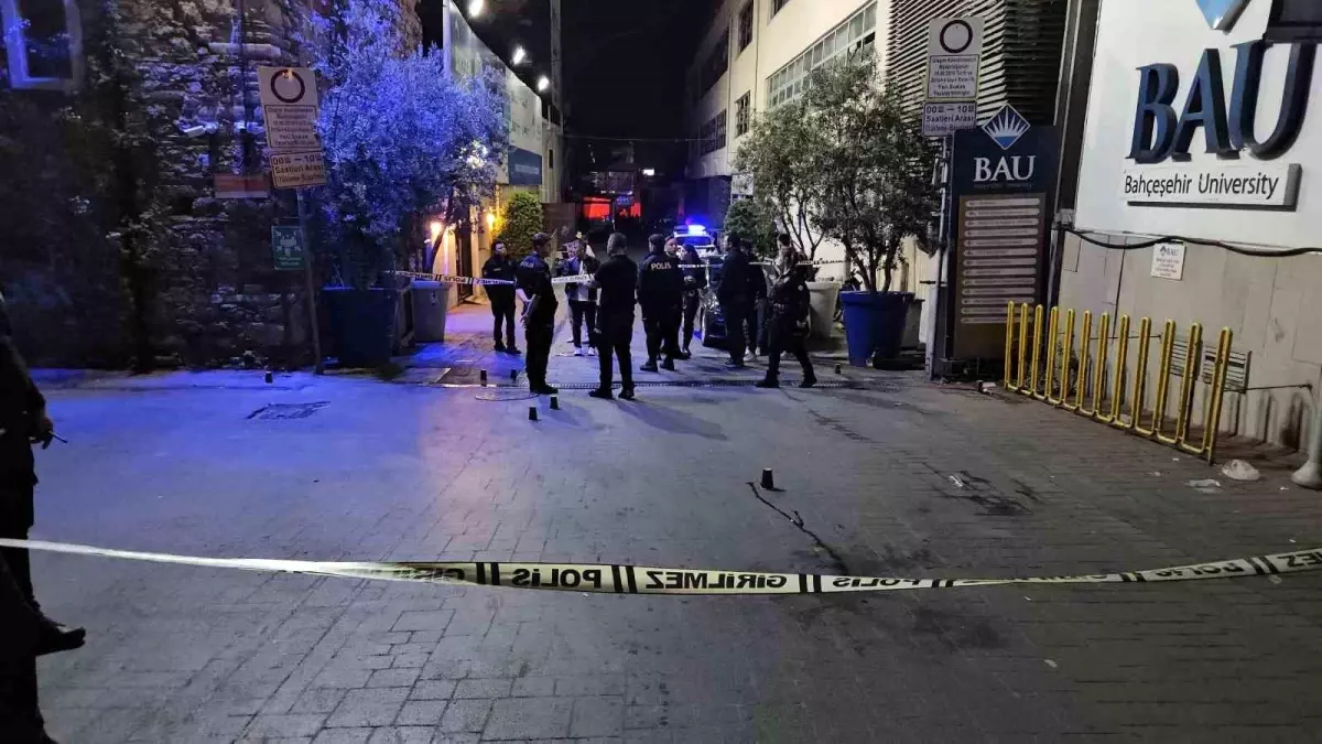Beşiktaş’taki Cümbüş Yerinde Silahlı Hengame