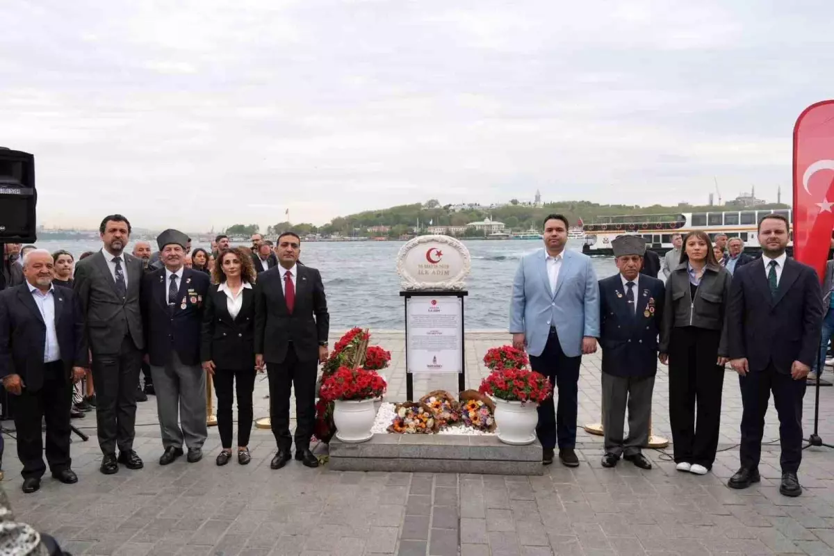 Beşiktaş’tan Atatürk’ün Birinci Adımına Anma Aktifliği