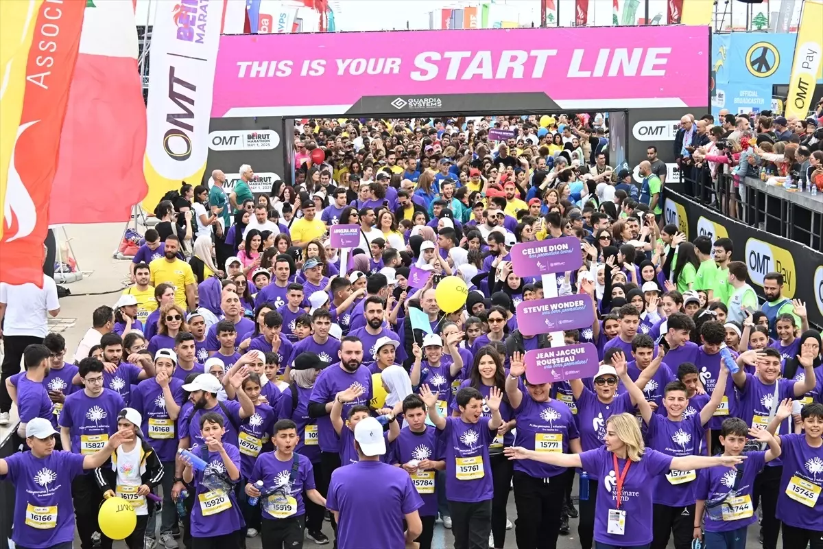 Beyrut’ta Memleketler arası Maraton Coşkusu