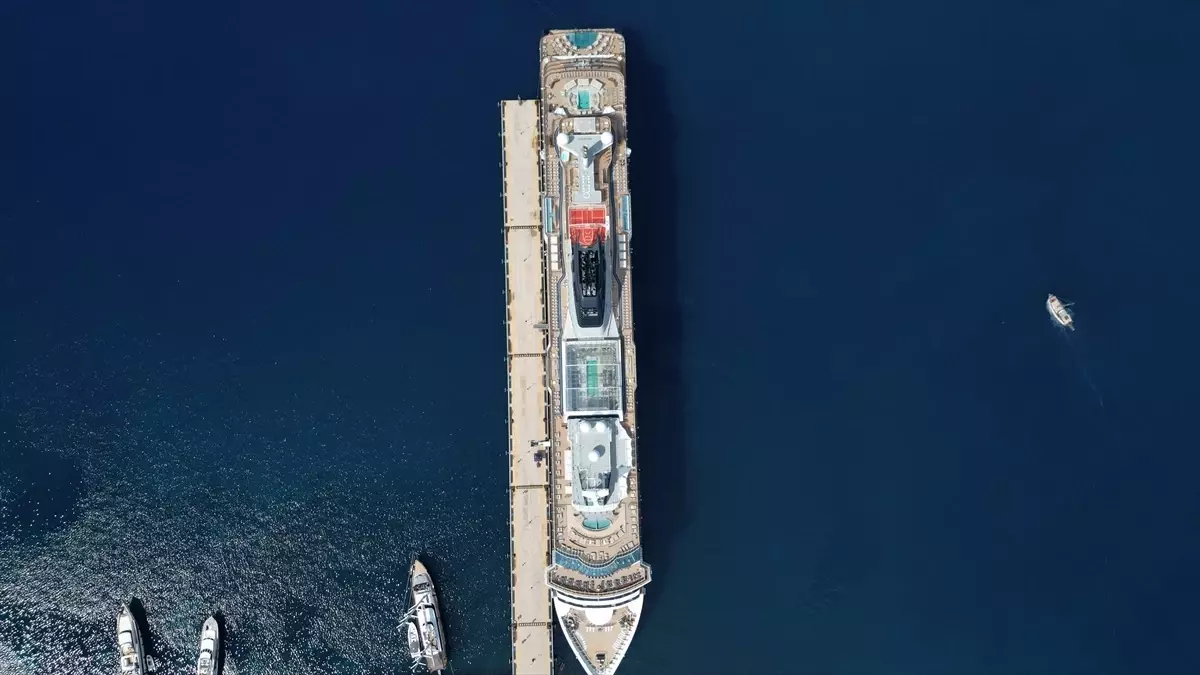 Bodrum’a Lüks Kruvaziyer Ziyareti