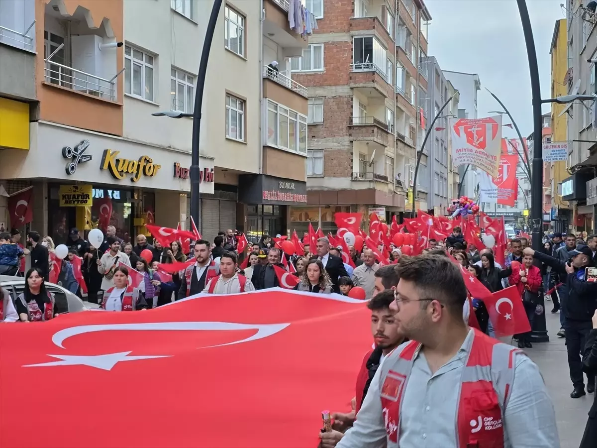 Bulancak’ta 19 Mayıs Yürüyüşü