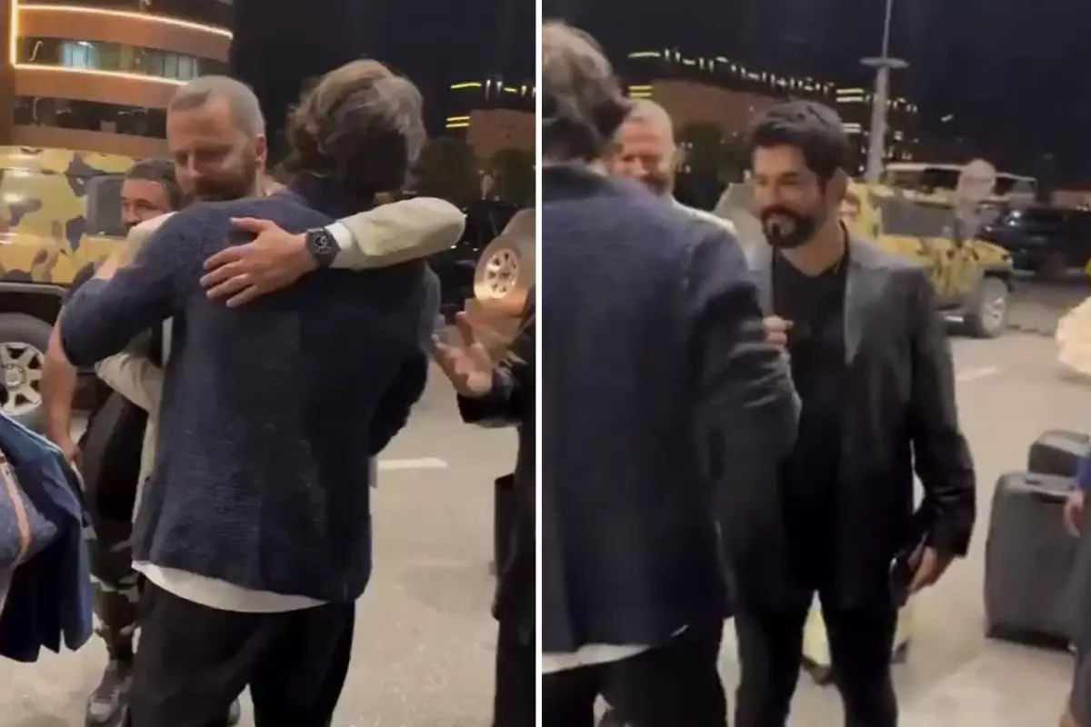 Burak Özçivit’e soğuk duş! Herkese sarılıp bir tek onu es geçti