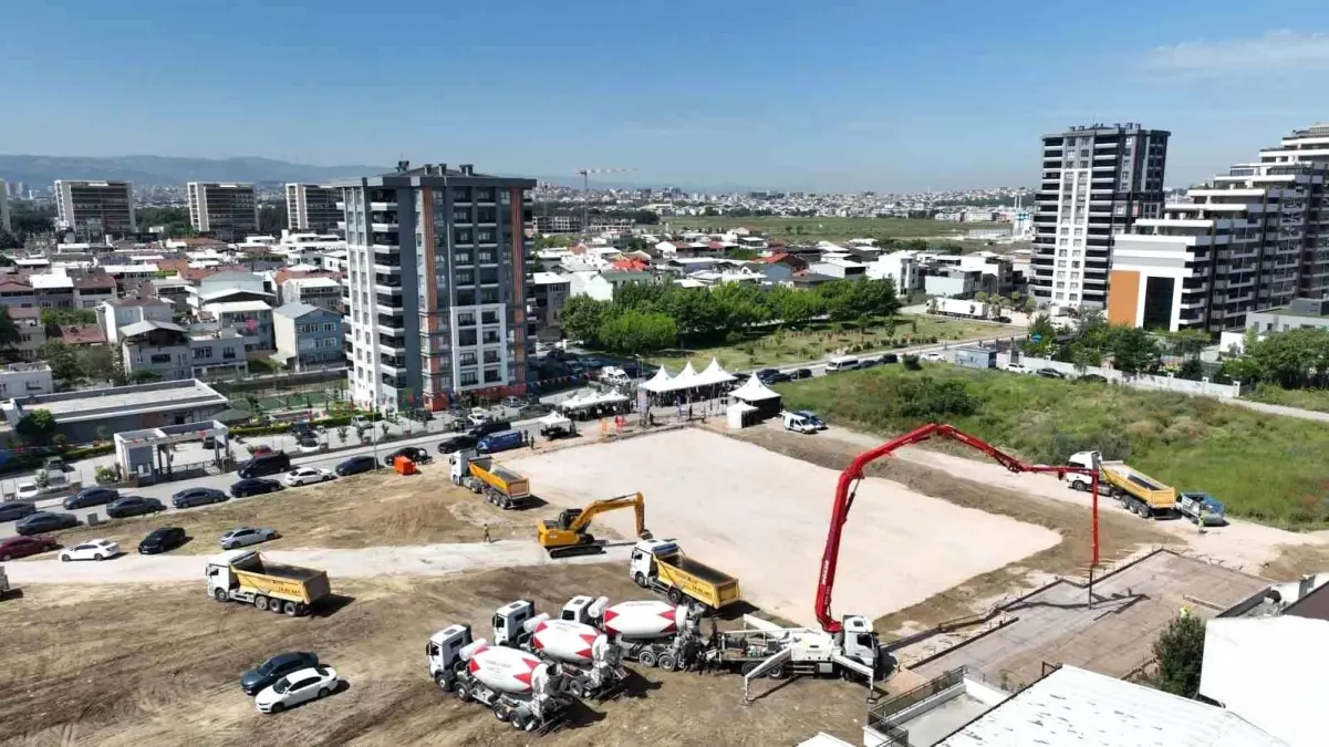 Bursa’da Spor Tesisinin Temeli Atıldı