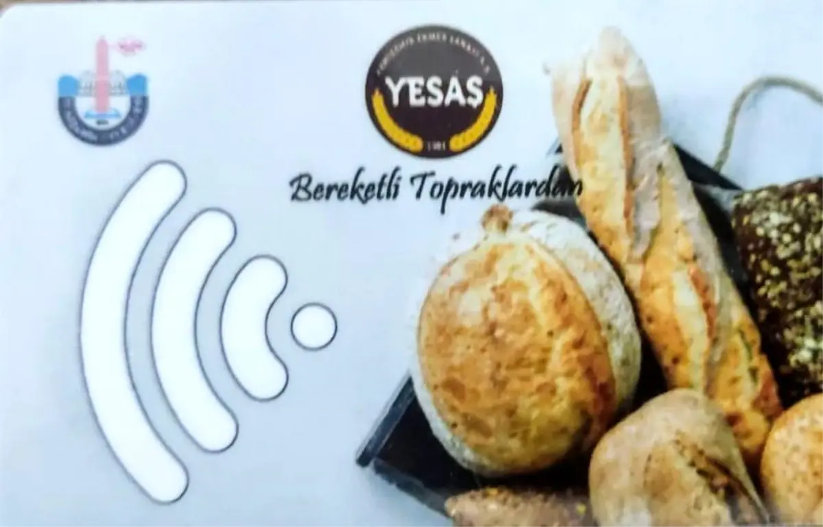 Bursa’da Yesaş Kart ile Muhtaçlık Sahiplerine Ekmeği Kolay Alım İmkanı