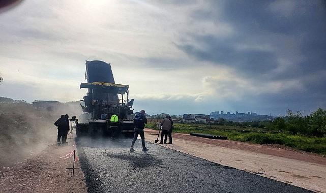 Büyükşehir’den Kartepe’de asfalt atağı