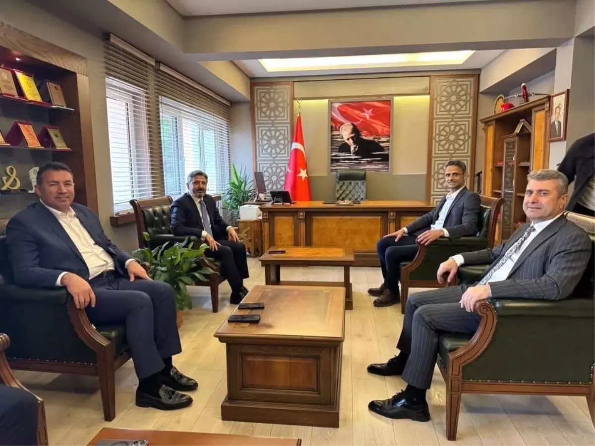 Çalışma ve Toplumsal Güvenlik Bakan Yardımcısı Ahmet Aydın Çaycuma’yı Ziyaret Etti