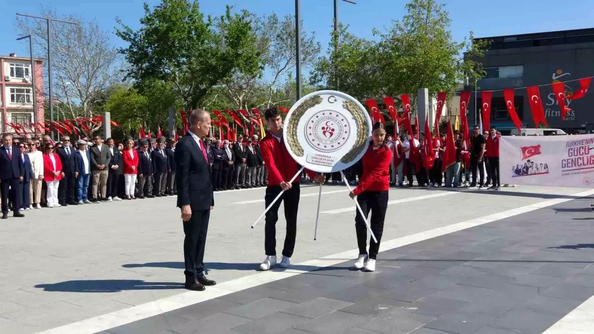 Çanakkale’de 19 Mayıs Bayramı Coşkuyla Kutlandı
